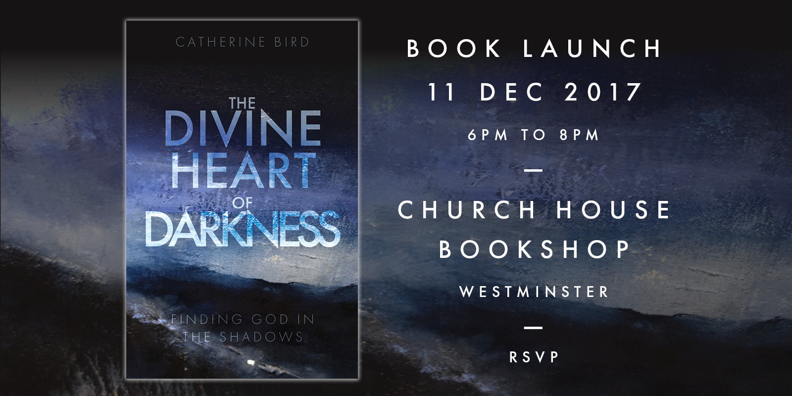 A book launch for the dark nights...