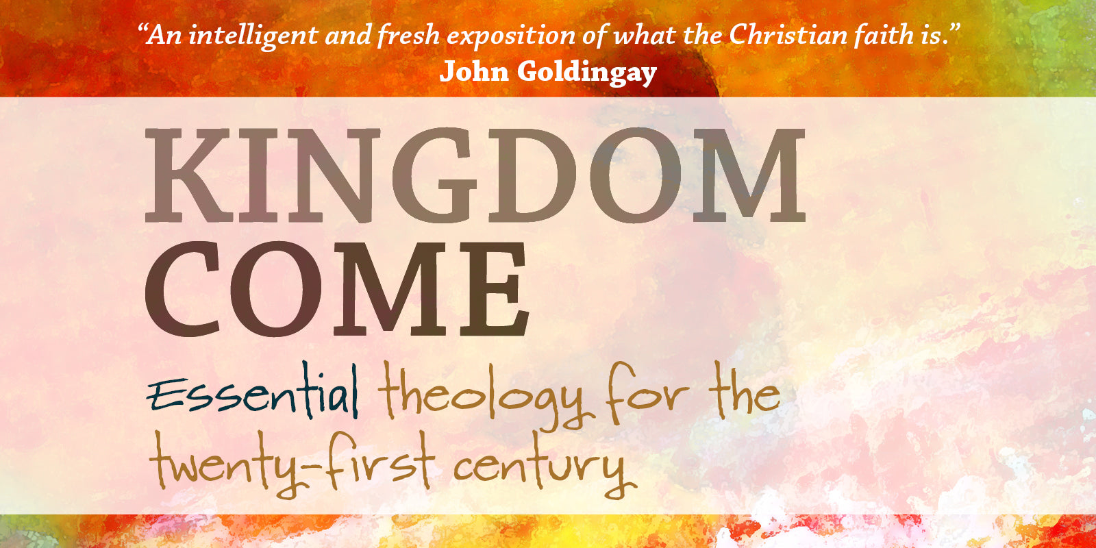 Essential Theology: the story behind the book