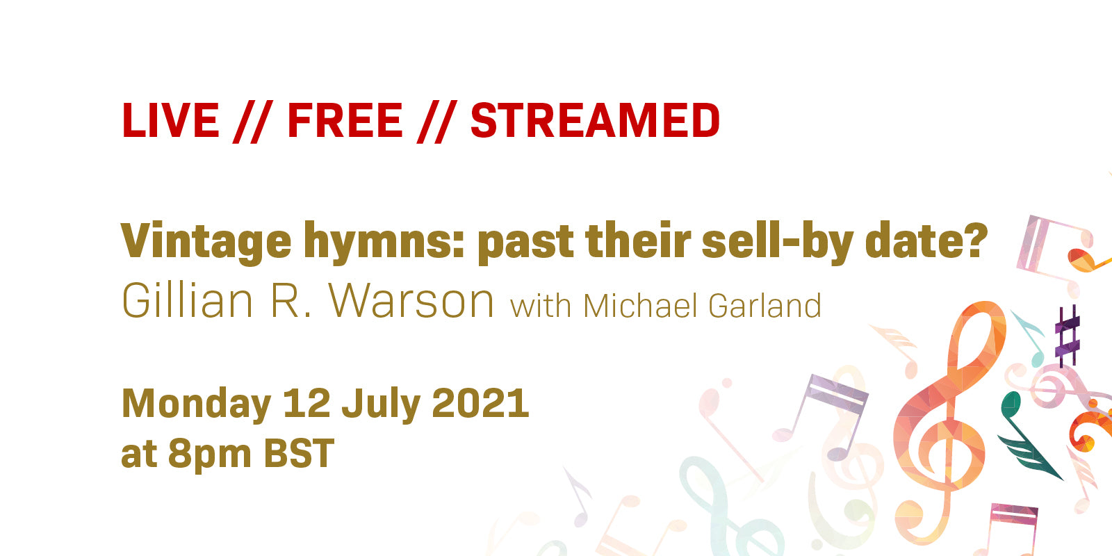 Vintage hymns: past their sell-by date?