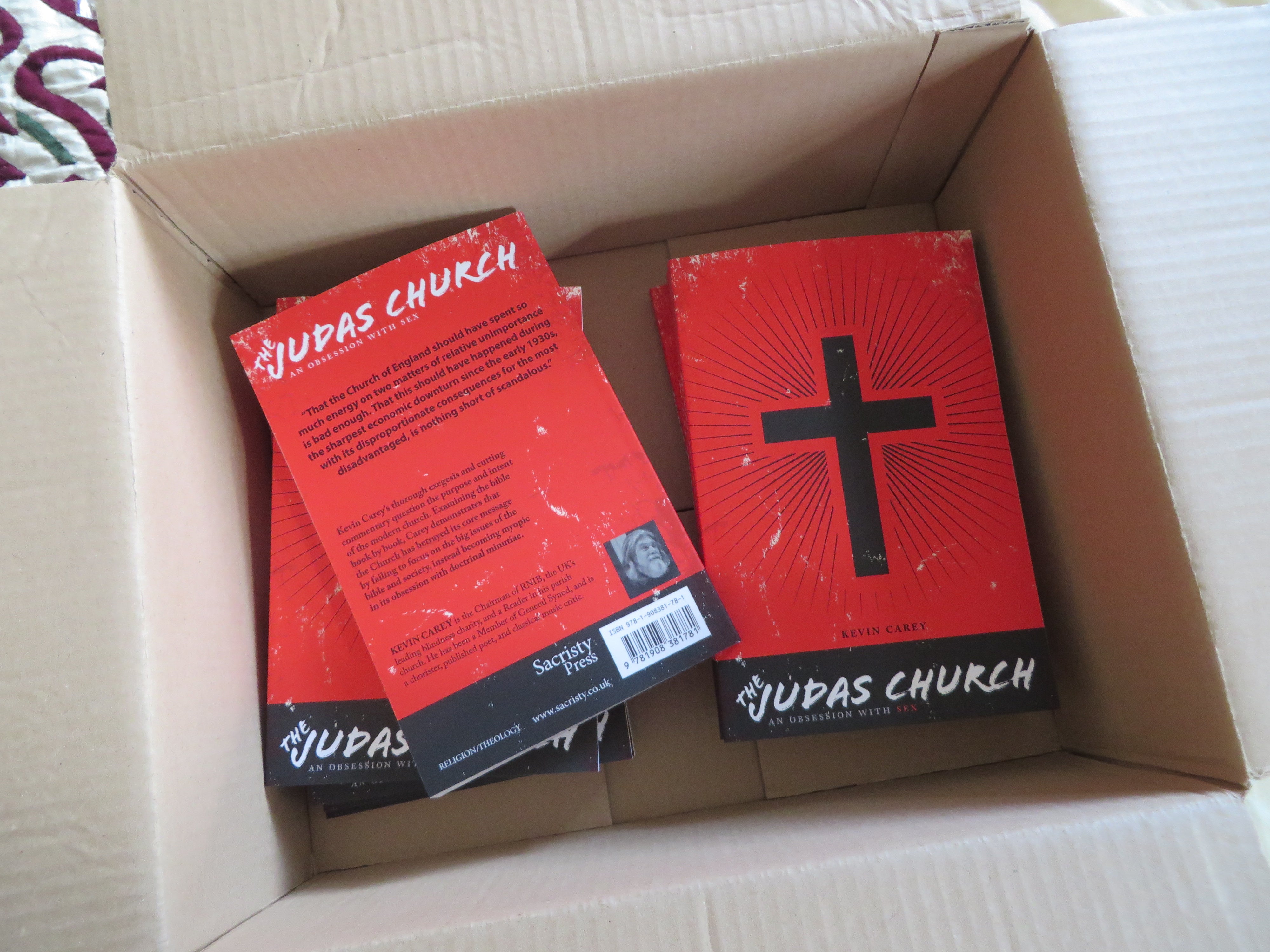 PRESS RELEASE: Author says the church’s obsession with sex is “nothing short of scandalous”