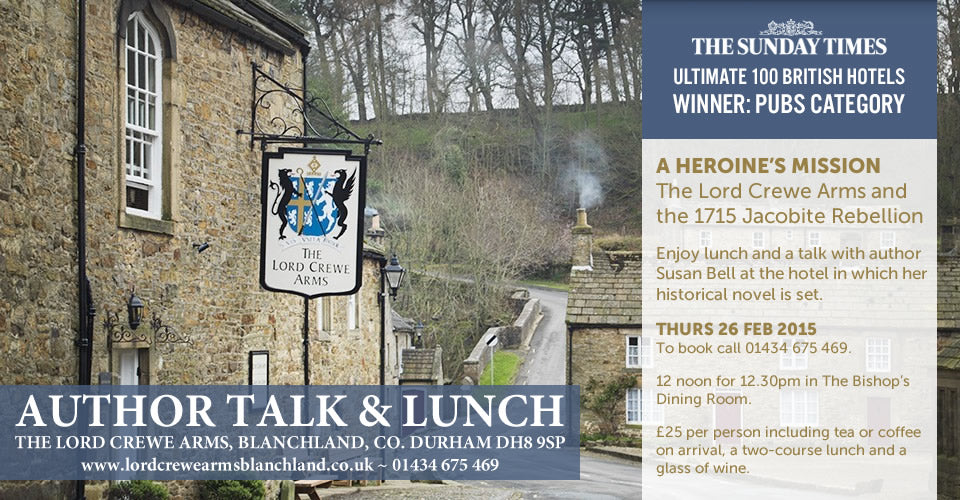 Two fabulous author events in two stunning locations!