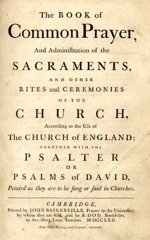 The enduring value of the Book of Common Prayer