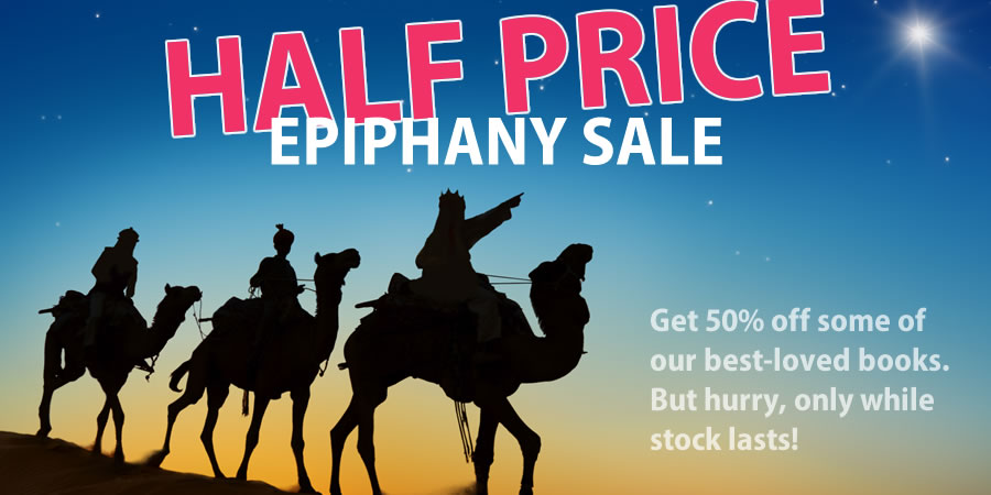 Don't miss our amazing HALF PRICE Epiphany Sale
