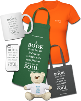 A selection of Sacristy Press merchandise